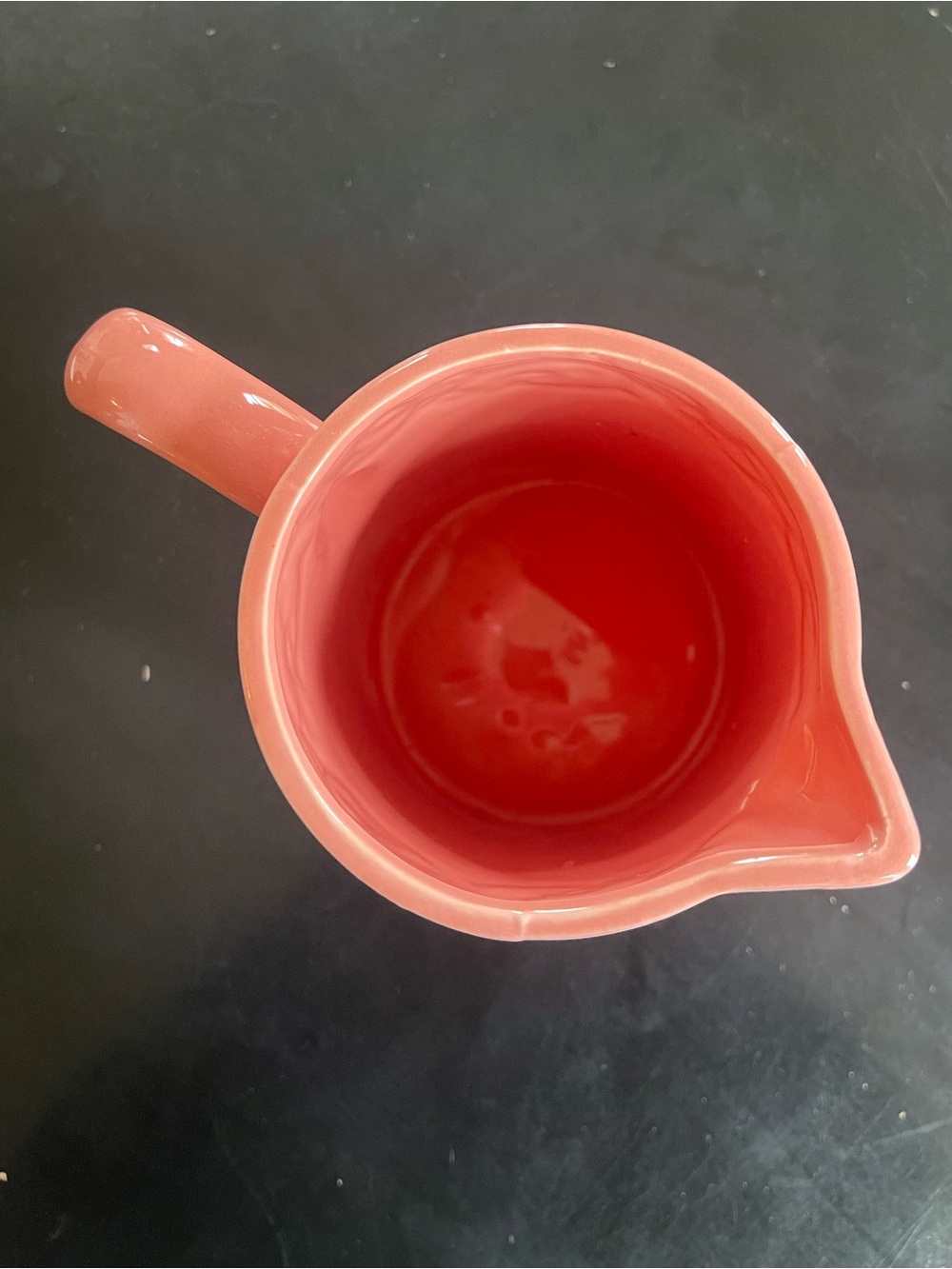 Pink Ceramic Pitcher - Picture 2 of 3